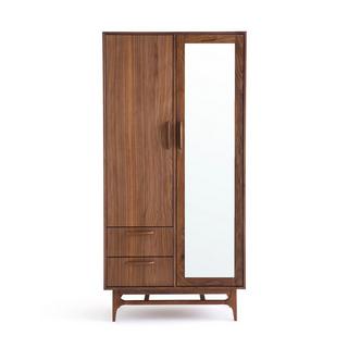 La Redoute Intérieurs Armoire 2 portes plaqué noyer  