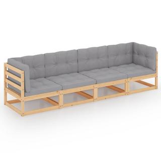 VidaXL Gartensofa kiefernholz  