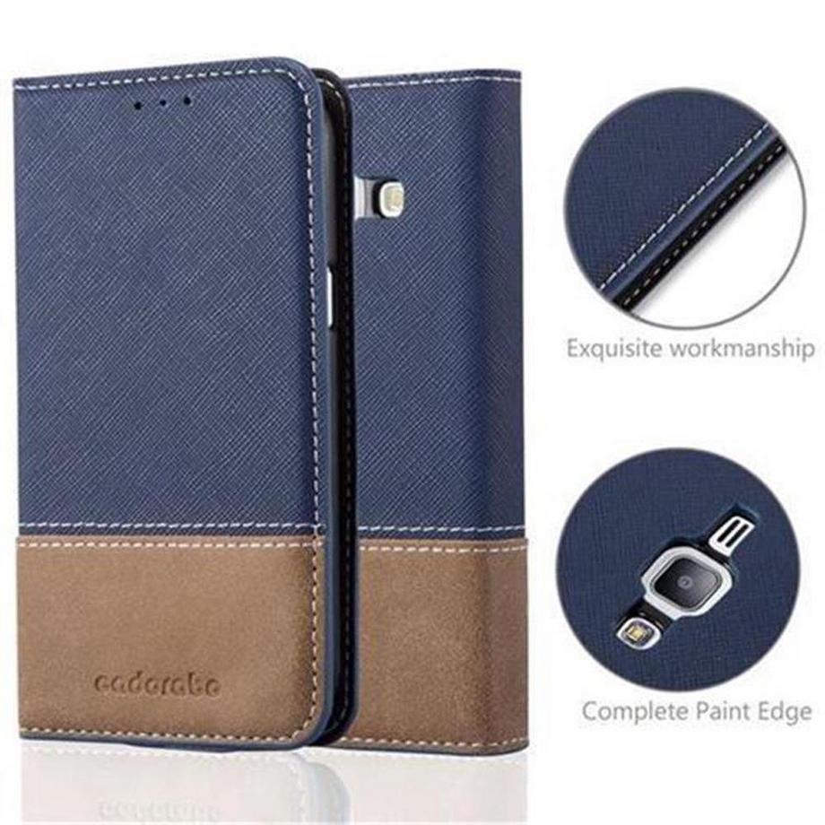 Cadorabo  Hülle für Samsung Galaxy J1 2015 Magnetverschluss, Standfunktion 