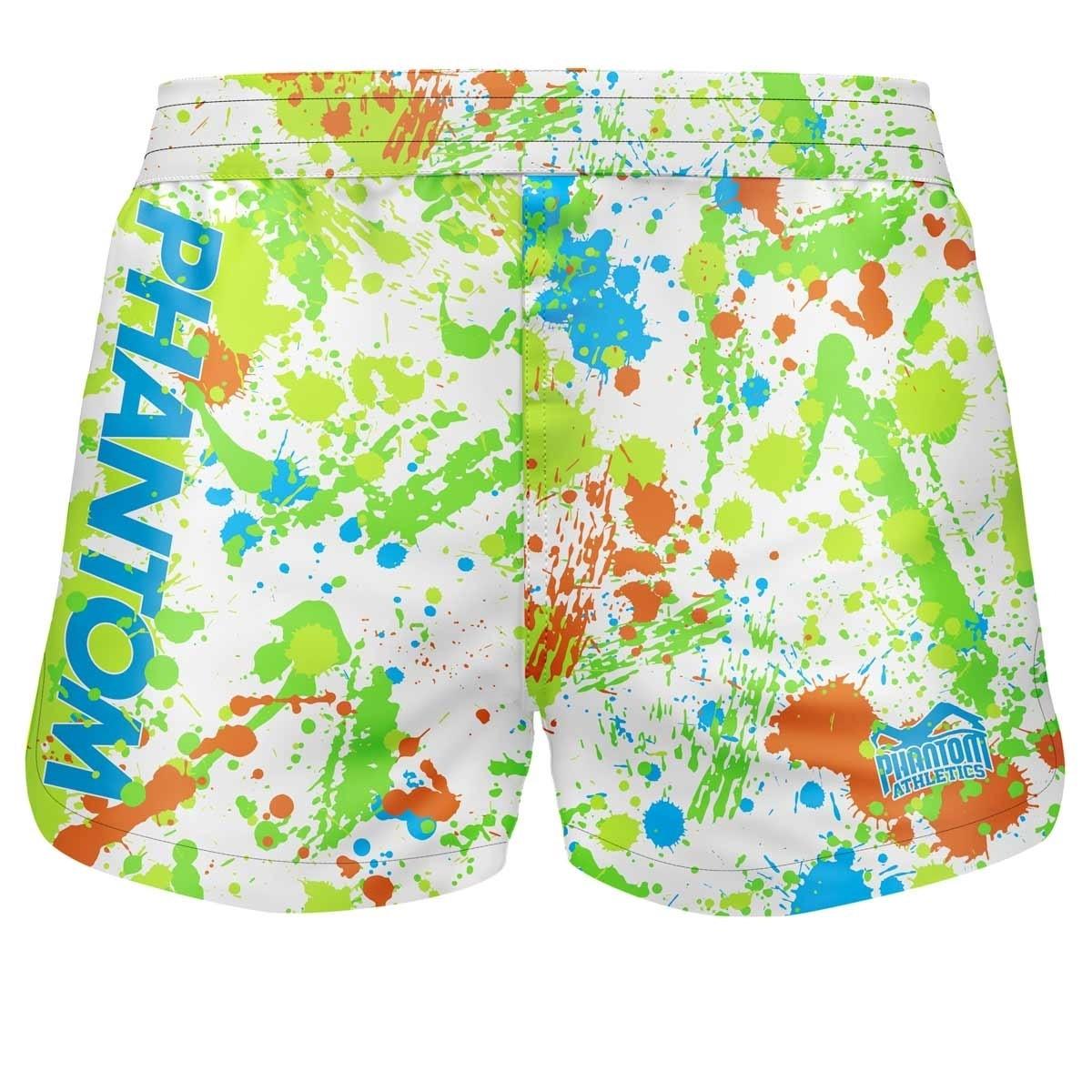 Phantom Athletics  Fightshorts FUSION Splatter /Neon 