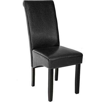 Chaise aspect cuir