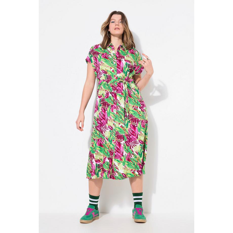 Studio Untold Maxikleid Oversized Jungle Print  