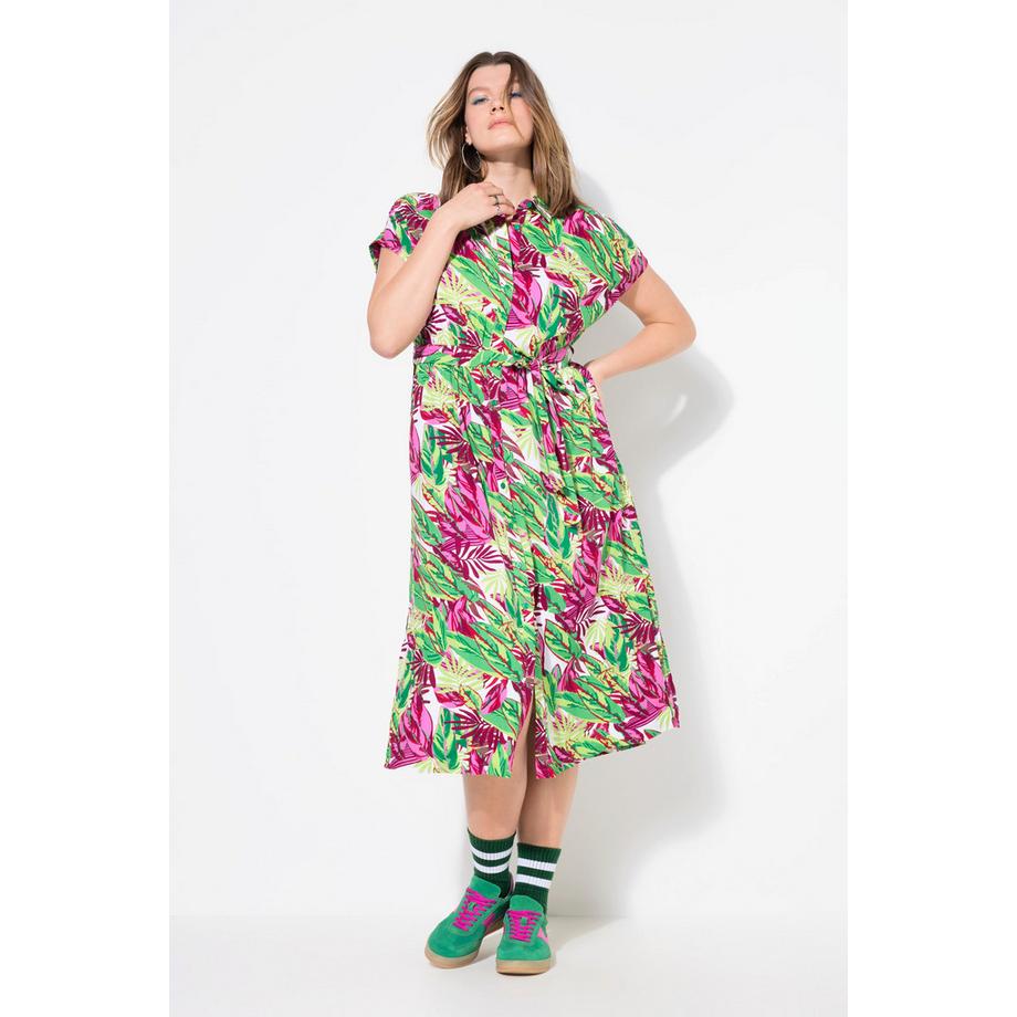 Studio Untold Maxikleid Oversized Jungle Print  