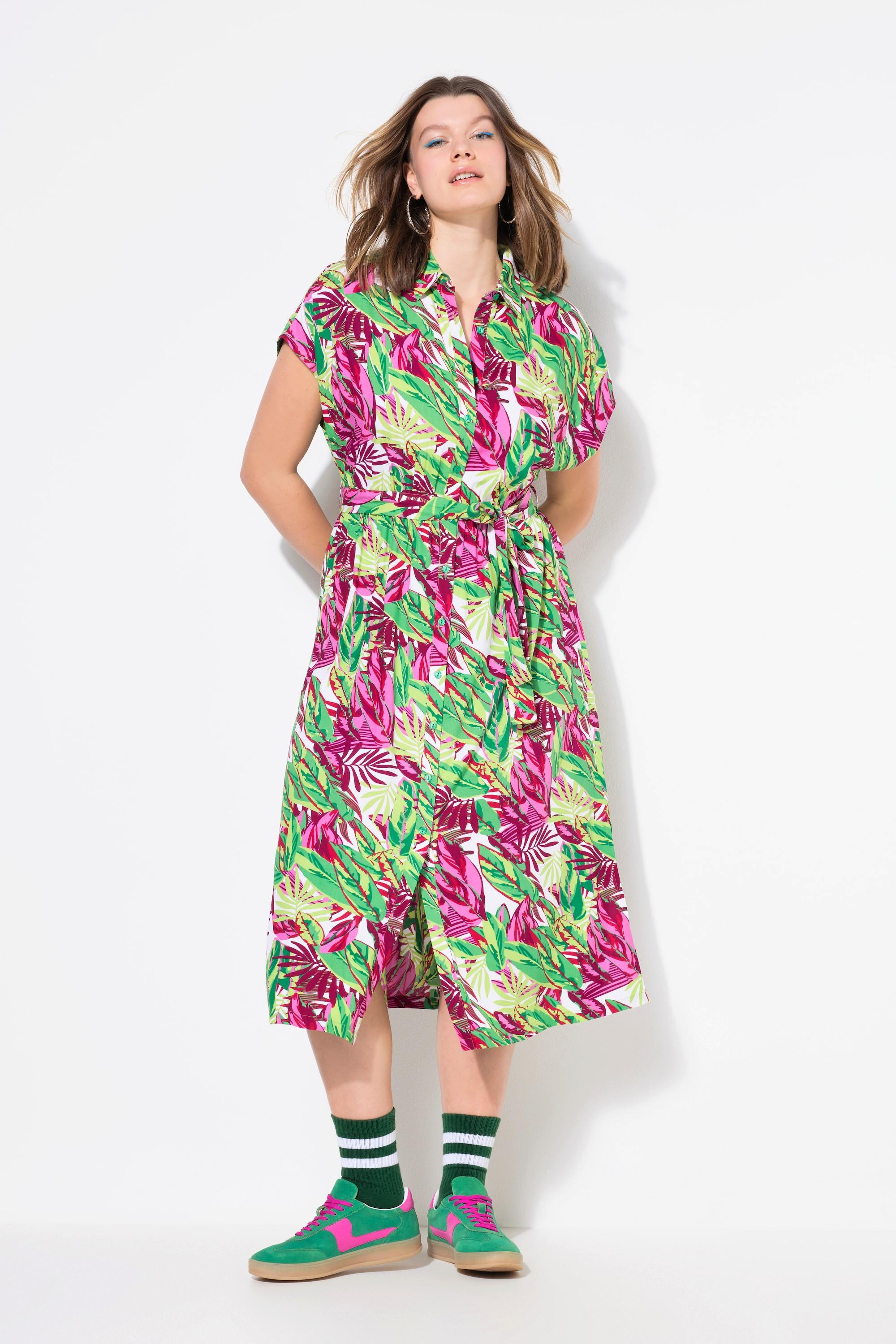 Studio Untold Robe Maxi Oversize Imprimé Jungle  