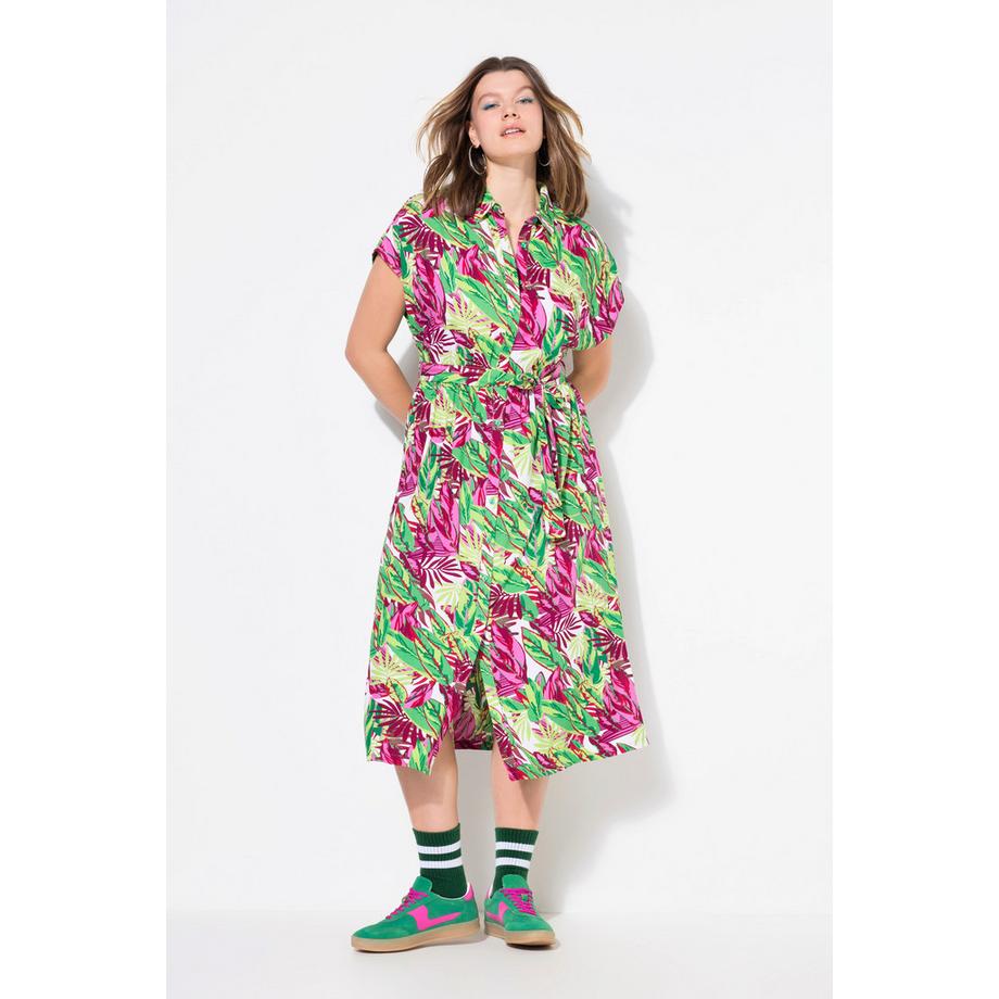 Studio Untold Maxikleid Oversized Jungle Print  
