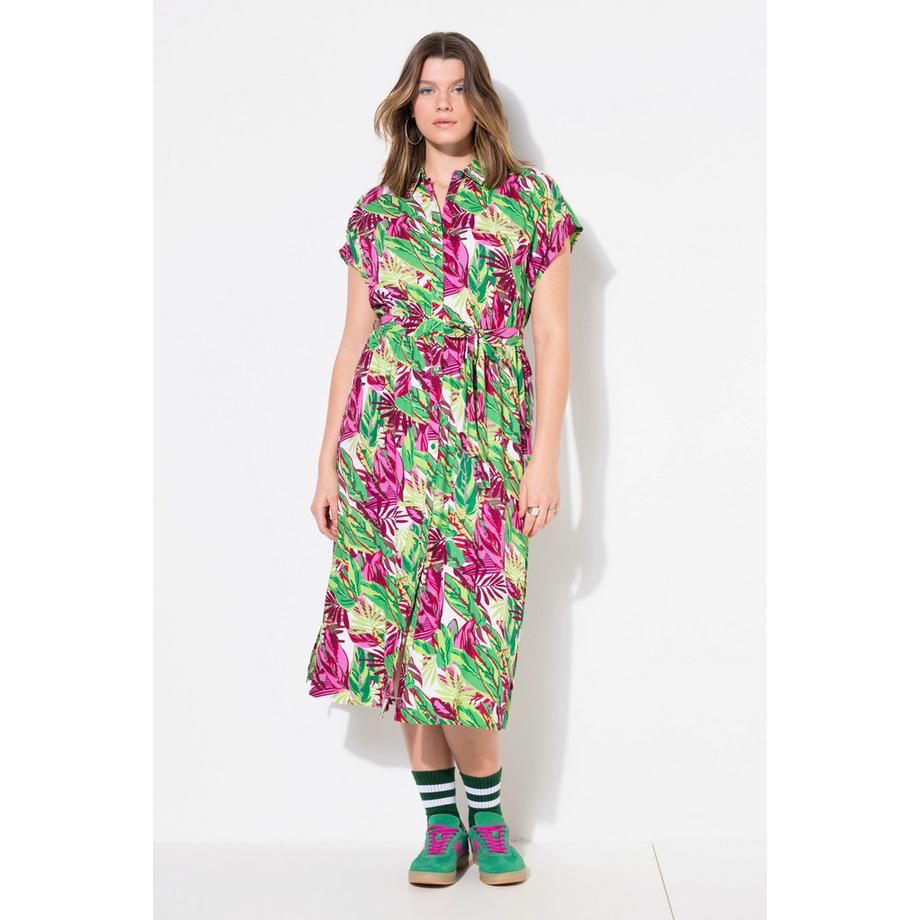 Studio Untold Maxikleid Oversized Jungle Print  