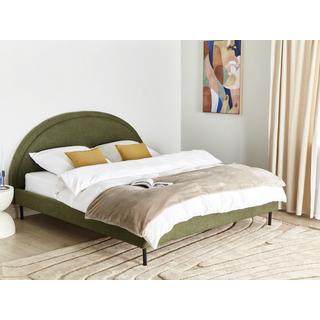 Beliani Letto en Bouclé Retrò MARGUT  