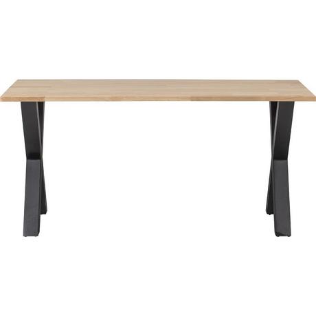 mutoni Table à manger Tablo chêne FSC 180x90 pied Alkmaar  