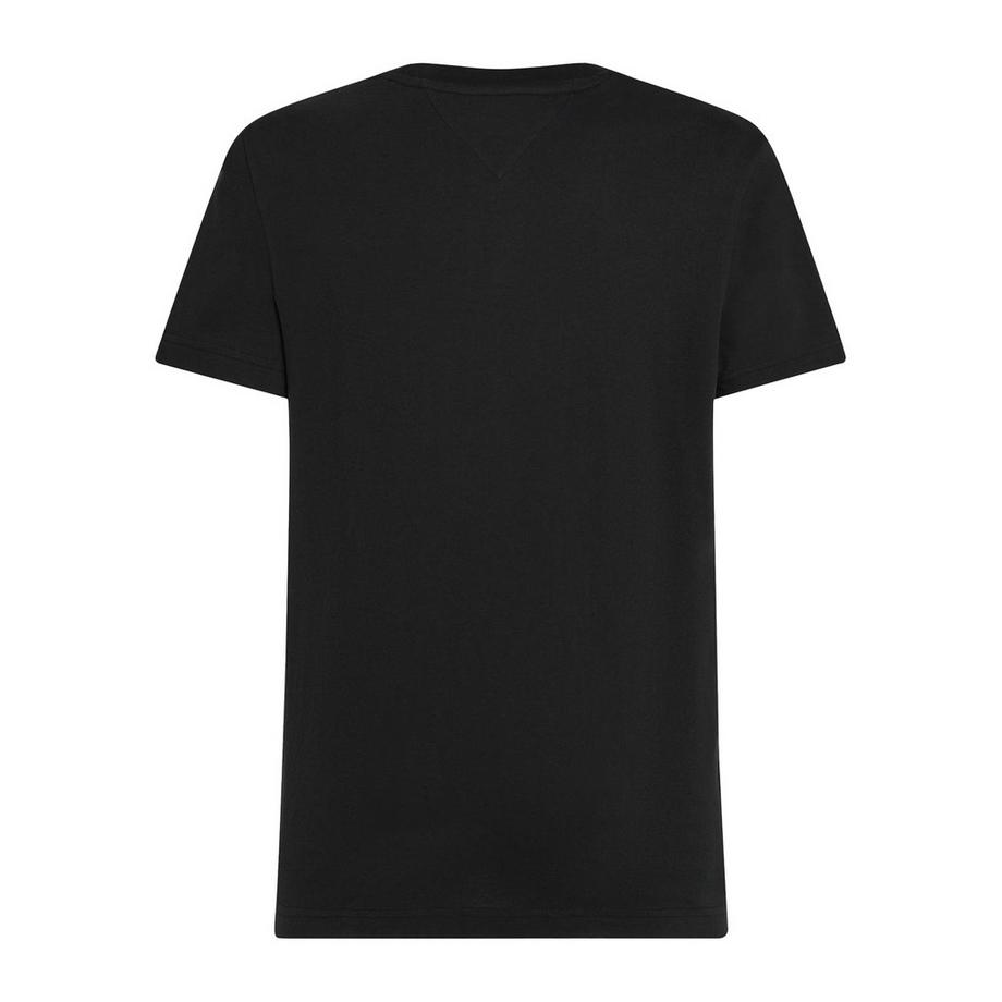 TOMMY HILFIGER T-Shirt Col Rond avec Logo Brodé  