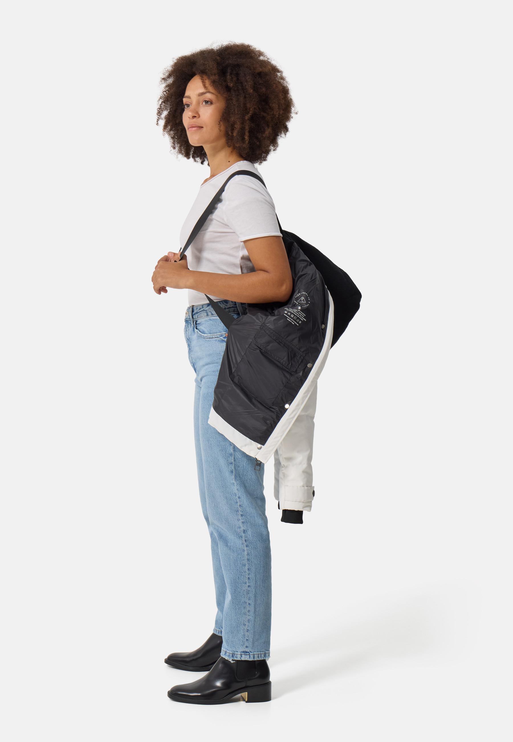 CASH-MERE.CH Parka in piumino con cappuccio e fodera in cashmere  