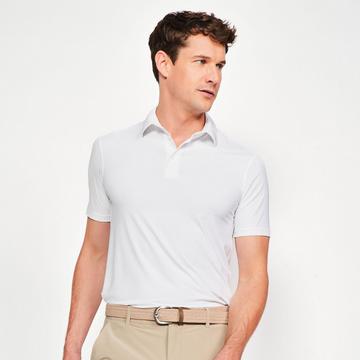 Polo de golf homme manches courtes polyamide