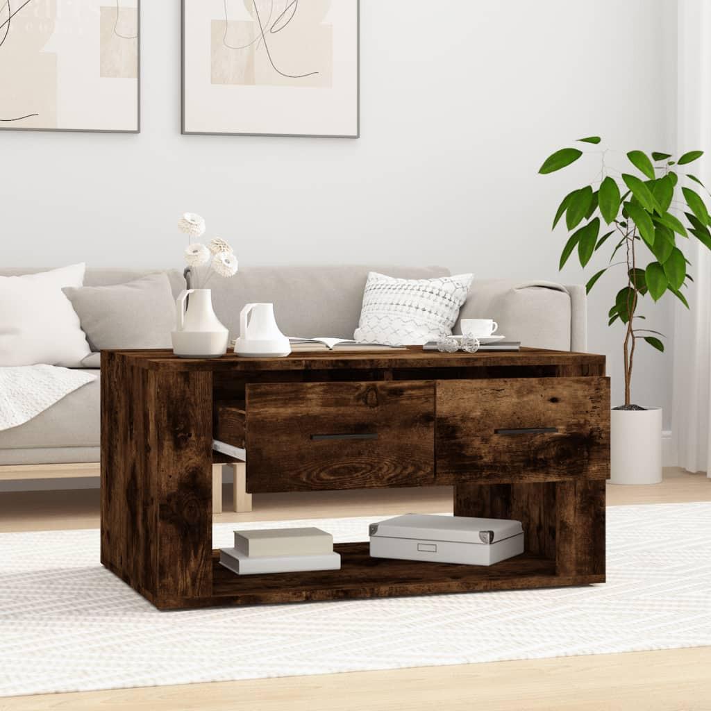 VidaXL Table basse bois d'ingénierie  