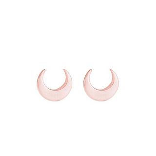 Elli  Ohrringe Ohrstecker Halbmond 