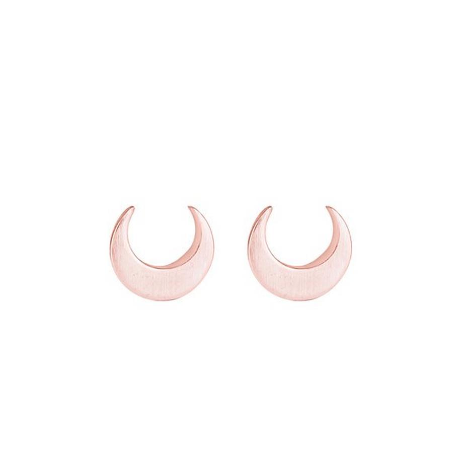 Elli  Ohrringe Ohrstecker Halbmond 