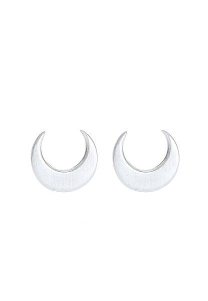 Elli  Ohrringe Ohrstecker Halbmond 