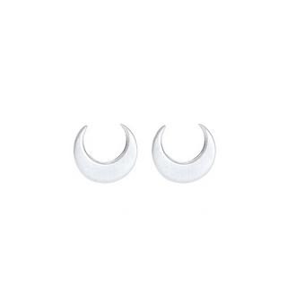 Elli  Ohrringe Ohrstecker Halbmond 
