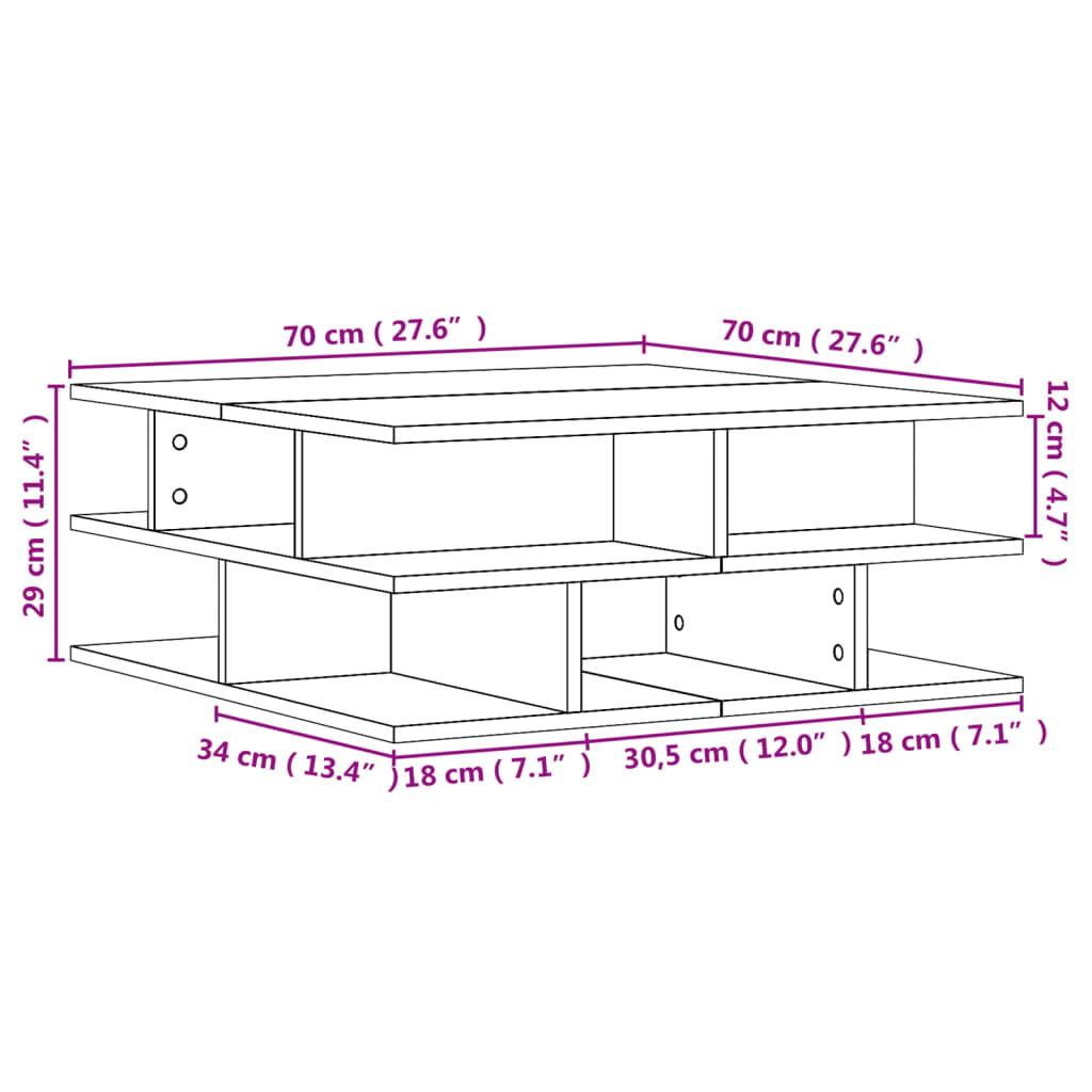 VidaXL Couchtisch holzwerkstoff  