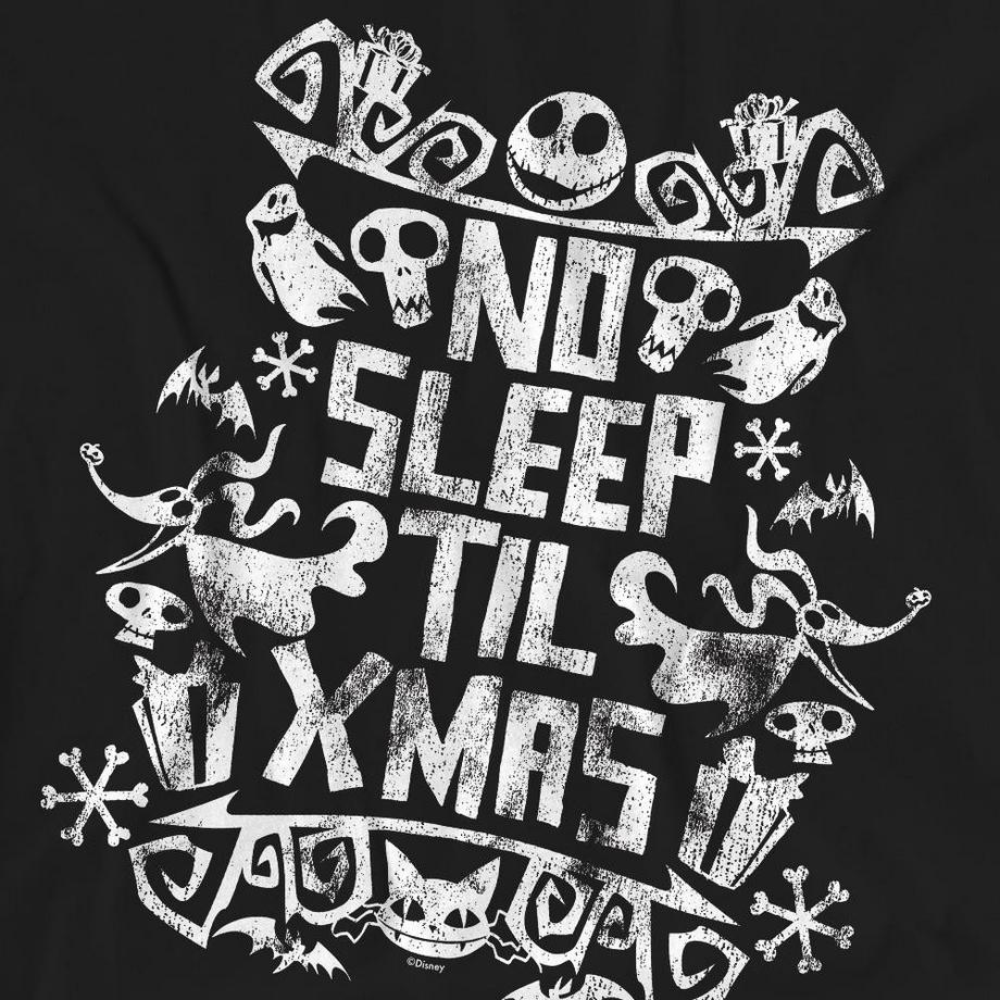 The Nightmare Before Christmas T-Shirt No Sleep Till Xmas  