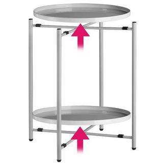 Tectake Tavolino Oxford 45,5 x 45,5 x 53 cm  