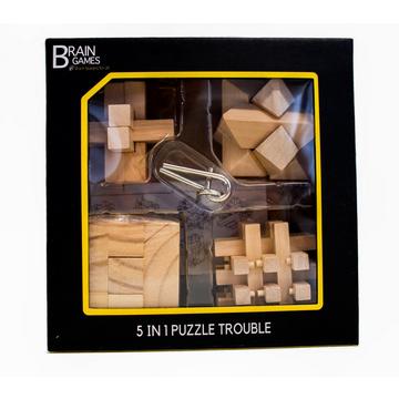 Denkspiele 5 in 1 Puzzle