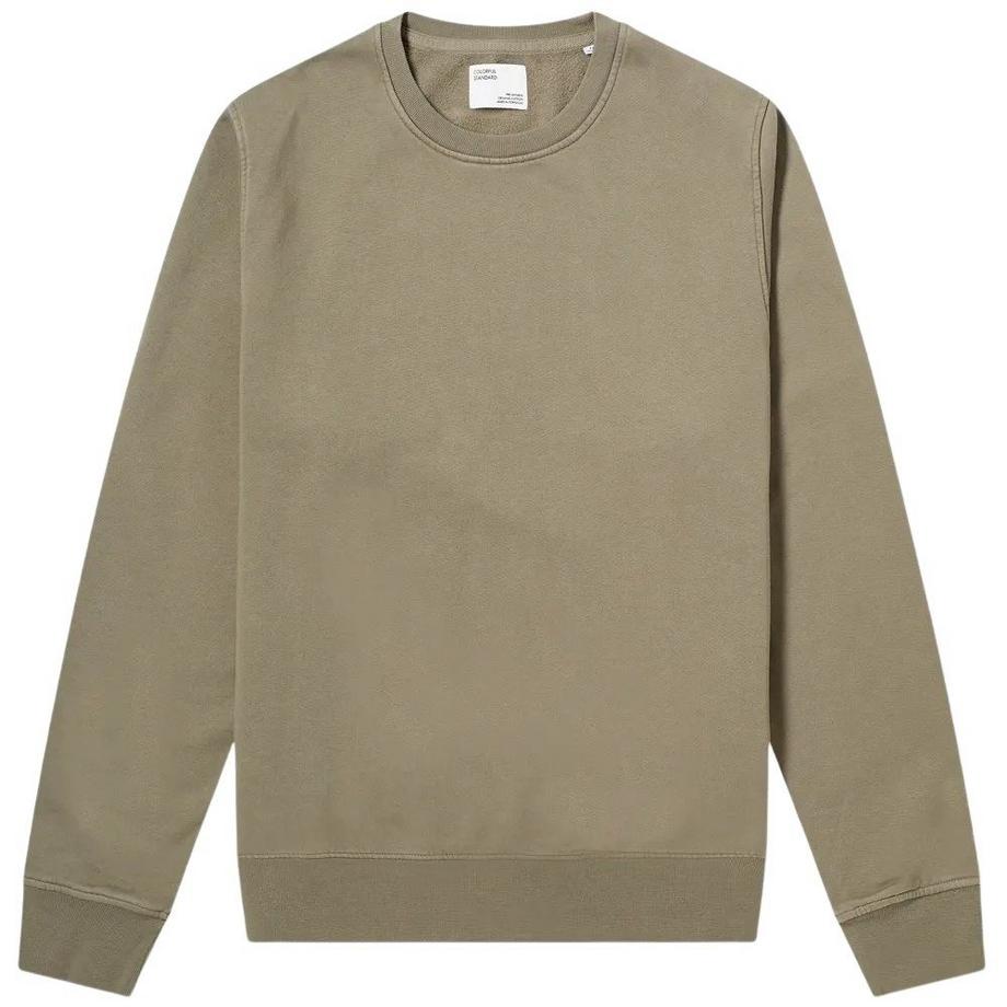 Sweatshirt col rond  Classic Organic dusty olive
