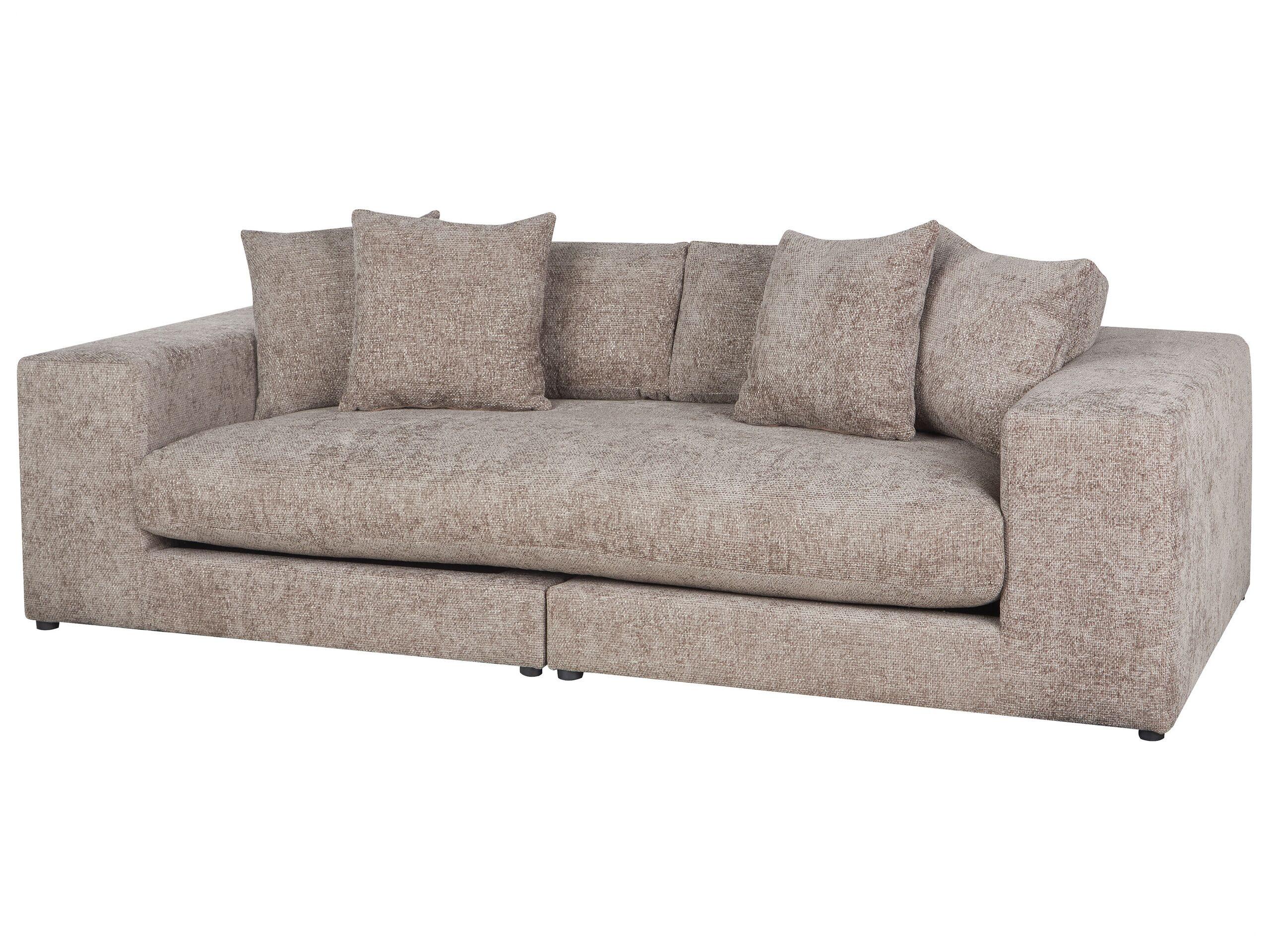 Beliani 3 Sitzer Sofa aus Polyester Modern GLORVIKA  