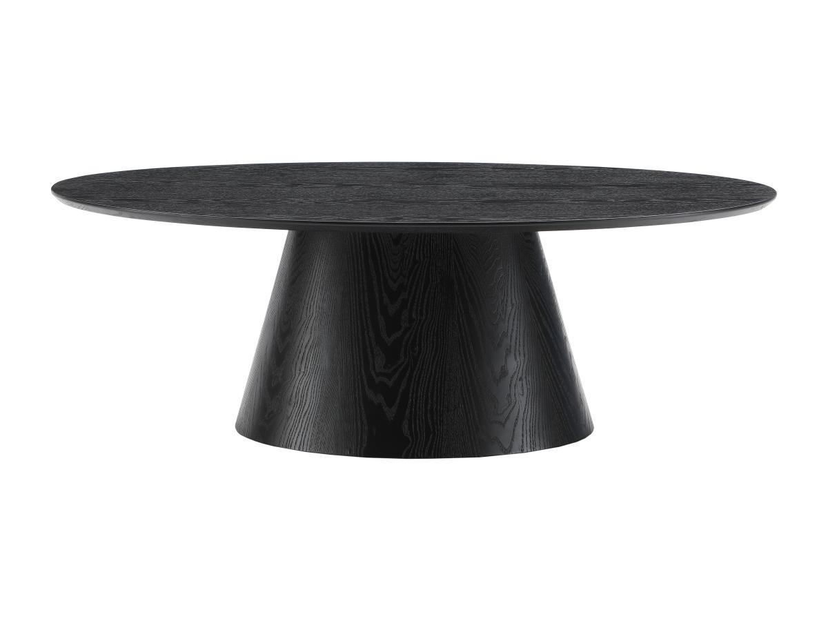 Vente-unique Table basse en MDF - Noir - ANTELADA  