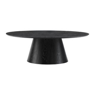 Vente-unique Table basse en MDF - Noir - ANTELADA  