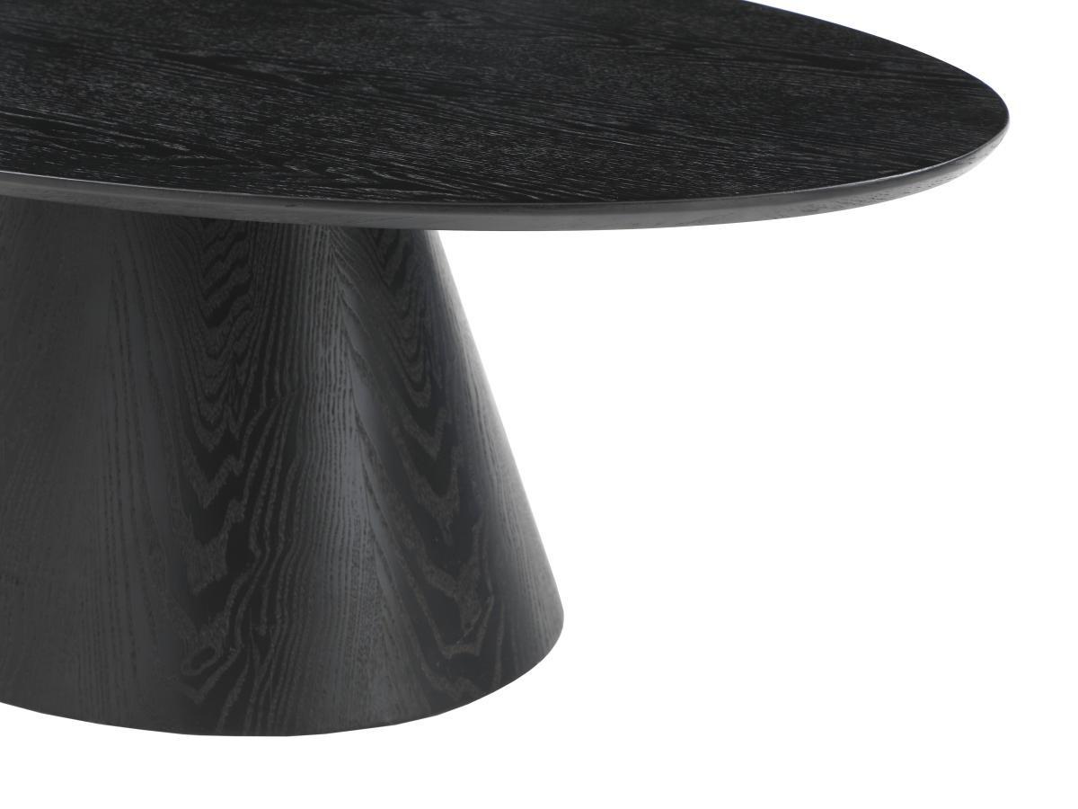 Vente-unique Table basse en MDF - Noir - ANTELADA  