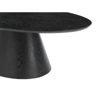 Vente-unique Table basse en MDF - Noir - ANTELADA  