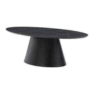 Vente-unique Table basse en MDF - Noir - ANTELADA  