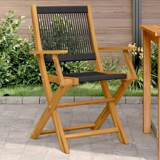 VidaXL Chaise de jardin bois d'acacia  