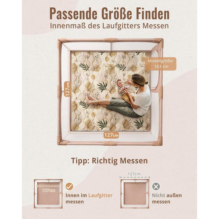 Activity-board  Krabbeldecke Baby. Faltbare Babydecke, waschbar, rutschfest 