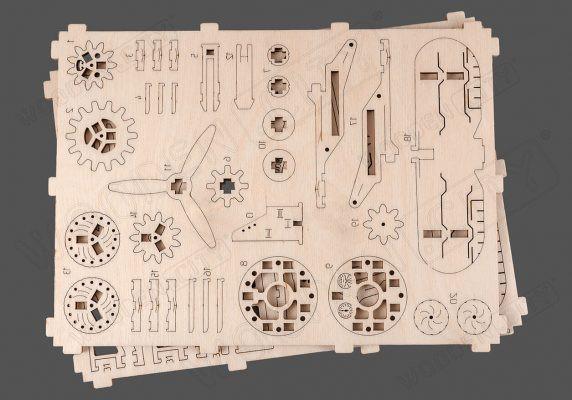 Wooden City  Doppeldecker (63Teile) 