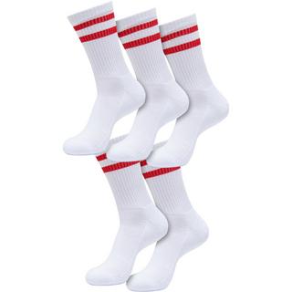 URBAN CLASSICS  chaussettes double bande (x5) 