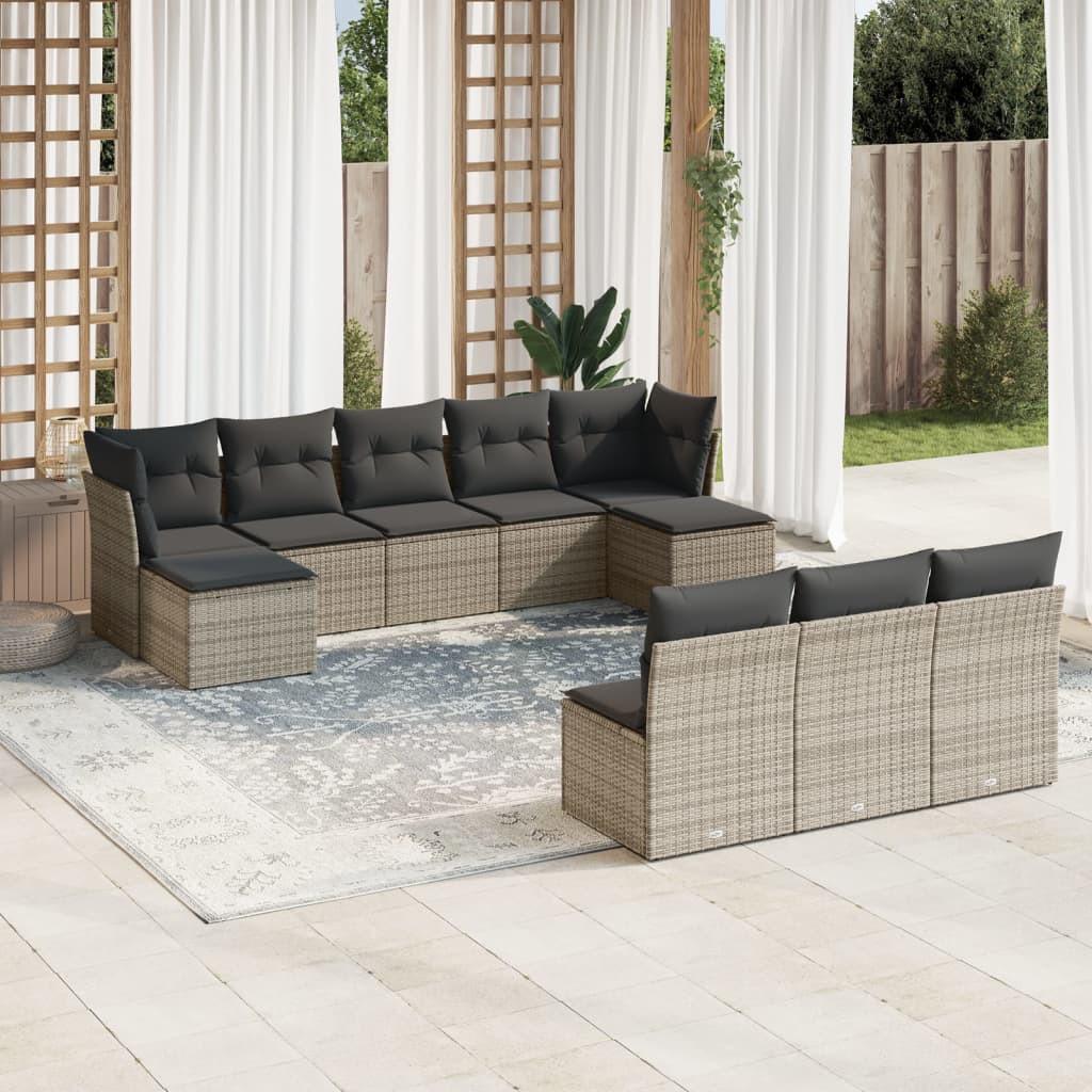 VidaXL Garten sofagarnitur poly-rattan  