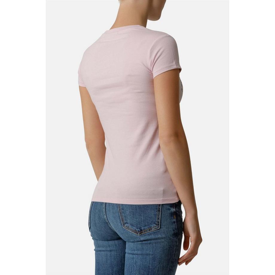 BOXEUR DES RUES Front Logo Rundhals T-Shirt  