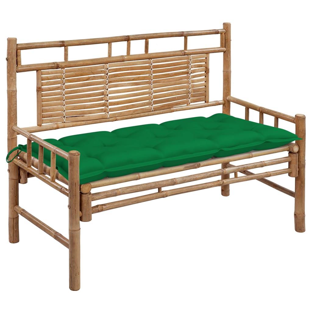 VidaXL Banc de jardin bambou  