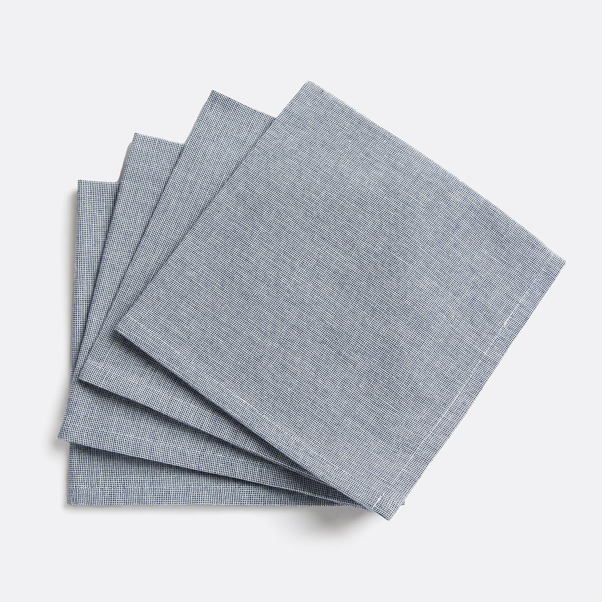 La Redoute Intérieurs 4er-Set Servietten Navao aus Baumwolle  