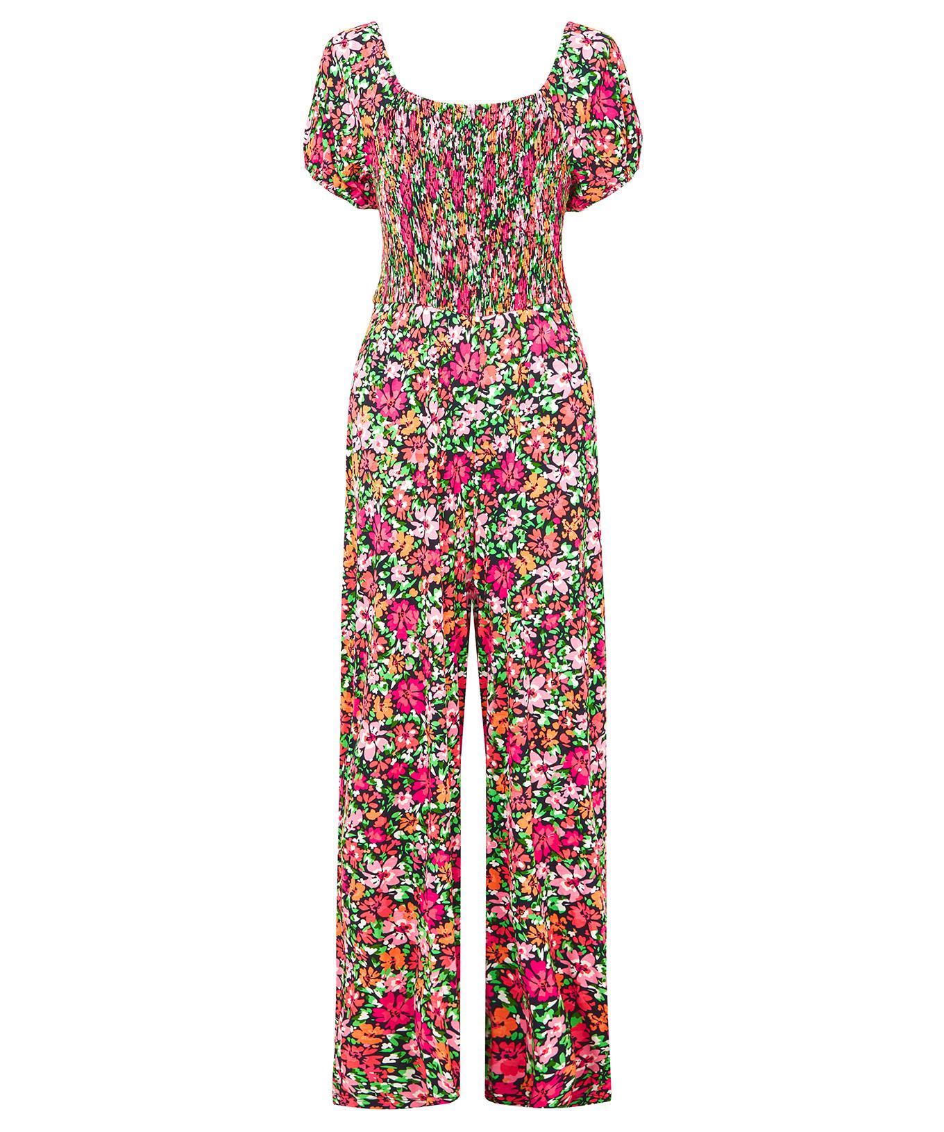 Joe Browns  Blumiger geraffter Jumpsuit mit weiten Beinen 