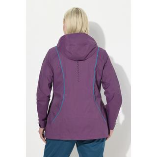 Ulla Popken  Funktionsjacke, wasserdicht, 2-Wege-Zipper, Reflektor 