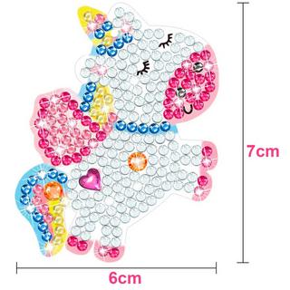 Activity-board  Basteln , Geschenke für Kinder - Mach deinen eigenen GEM Schlüsselanhänger - 5D Diamantmalerei 