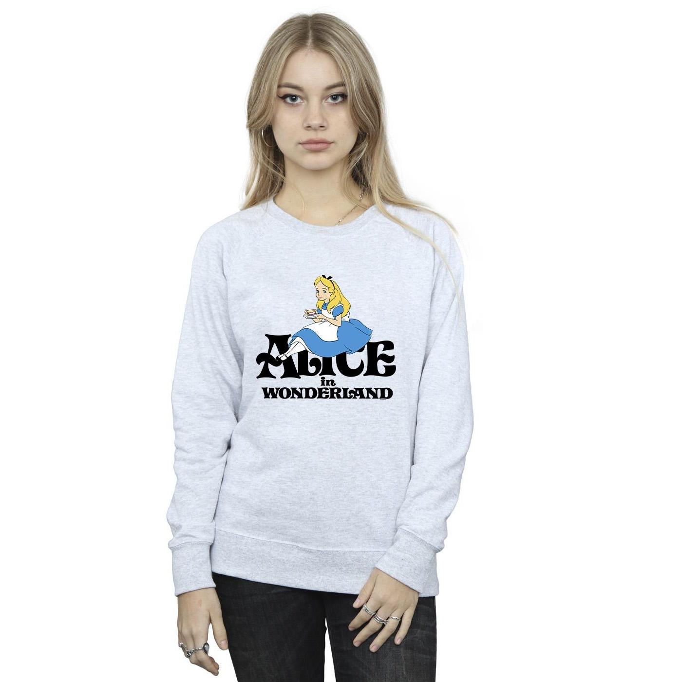 Disney  Alice In Wonderland Tea Drinker Sweatshirt 