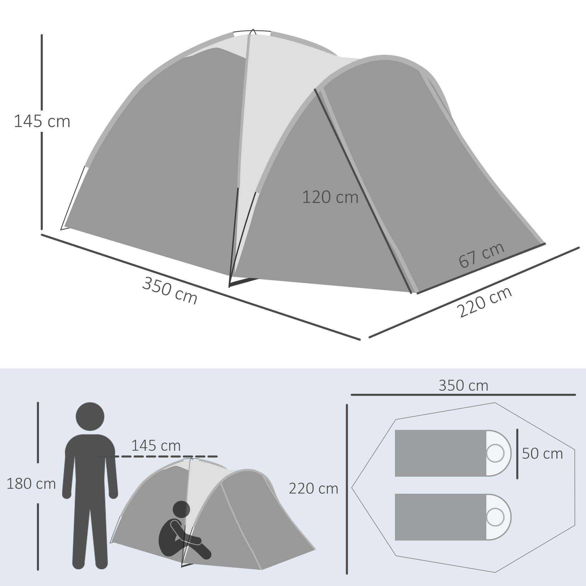 Outsunny  Tente de camping 