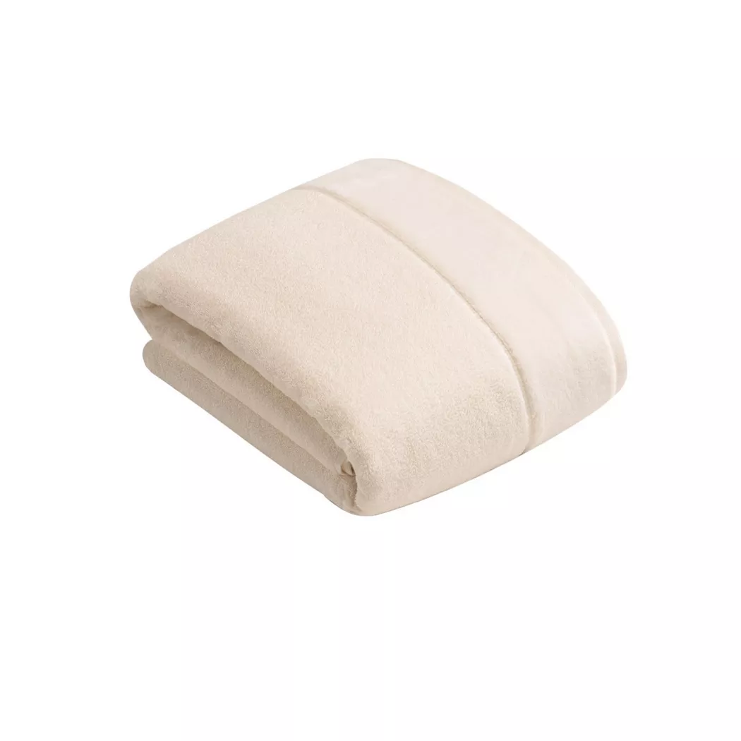 VOSSEN - Pure Badetuch, 100x150 cm, Elfenbein