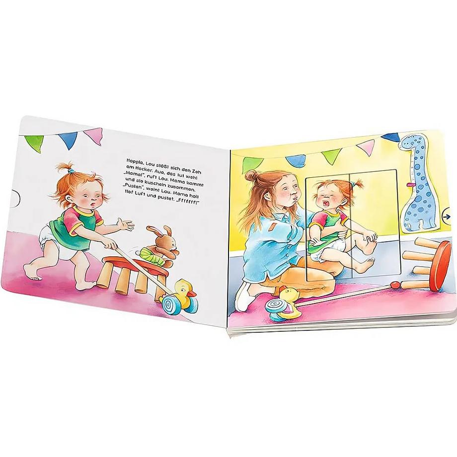 ministeps Trösten, pusten, wieder gut! Grimm, Sandra; Szesny, Susanne (Illustrationen) Copertina rigida 