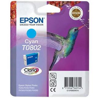 EPSON  EPSON Tintenpatrone cyan T080240 Stylus Photo R265 900 Seiten 