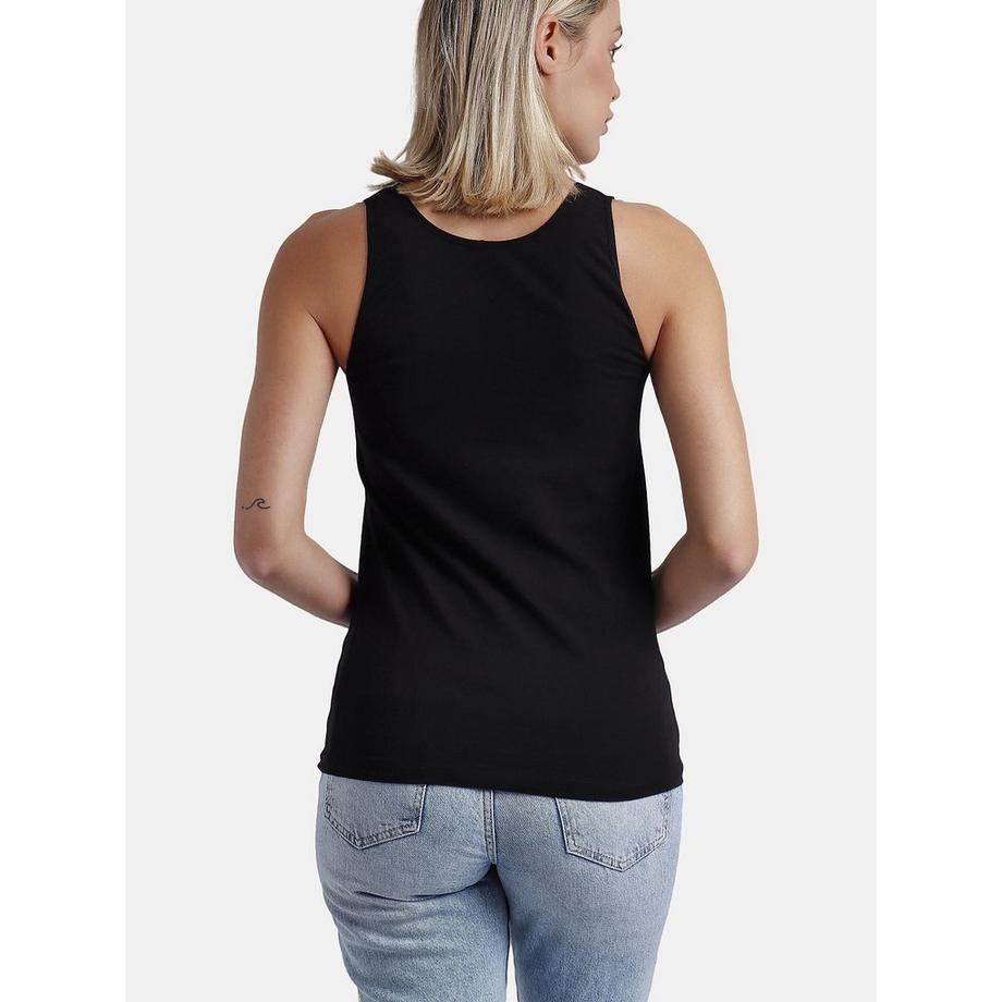 Admas Canotta Guipure Scollo  