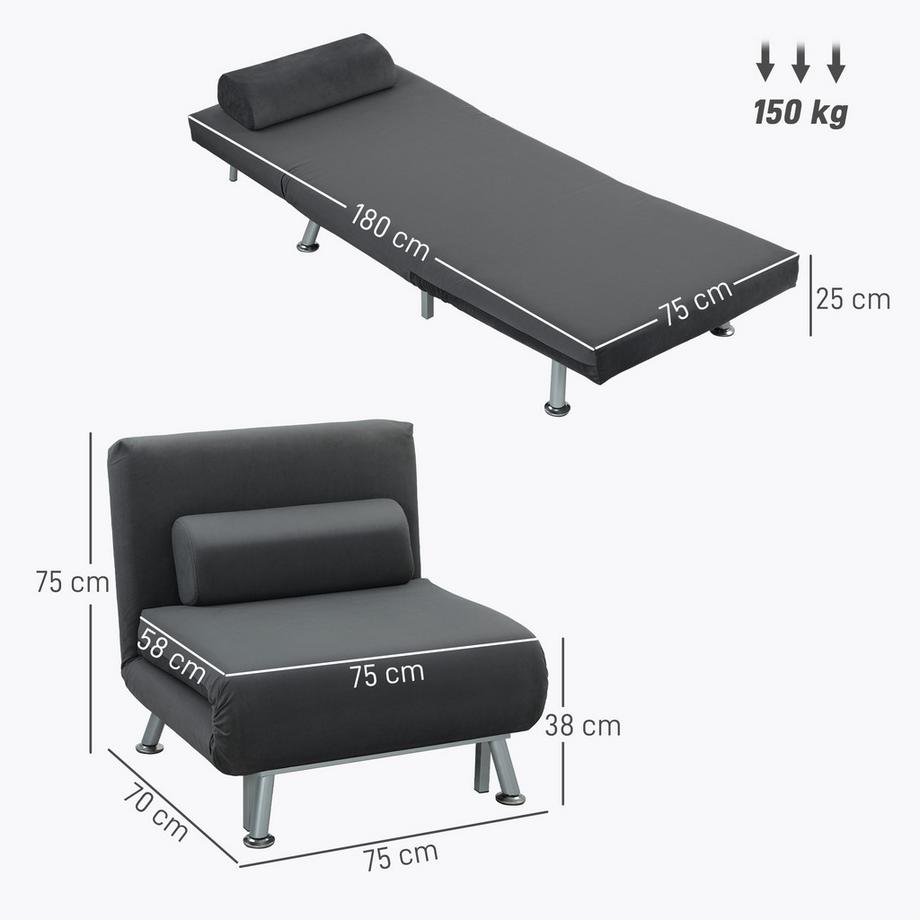 HOMCOM Schlafsessel  