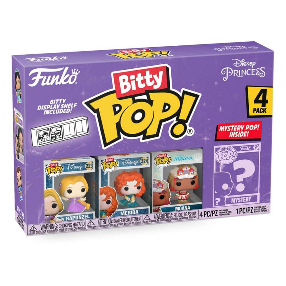 Funko  Funko Bitty POP! 4 Pack Disney Princess: Rapunzel 